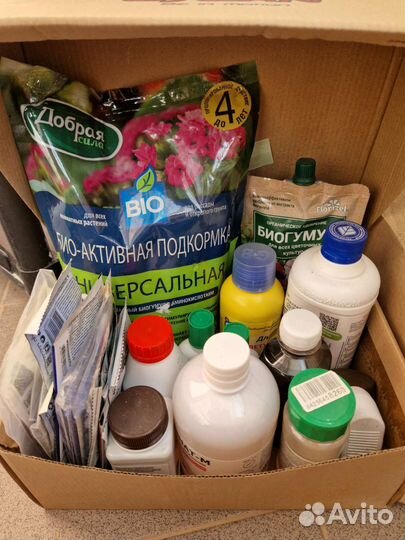 Удобрения и подкормки для цветов, от вредителей