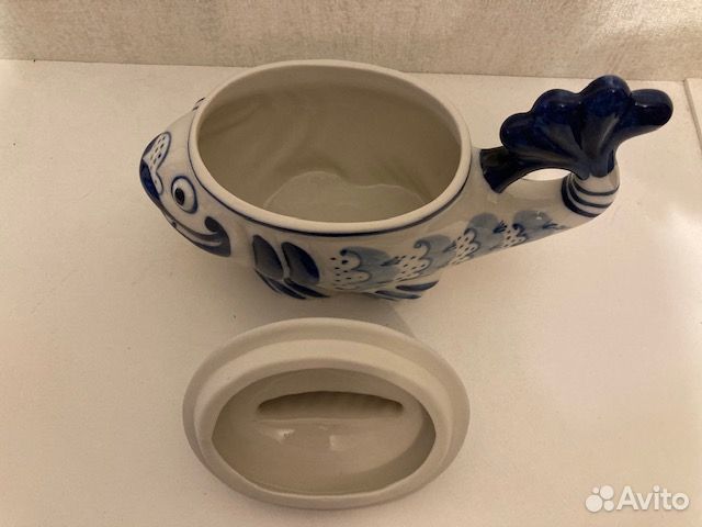 Салатник икорница сахарница Гжель