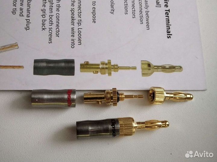 Klipsch кабели/провода/бананы для акустики