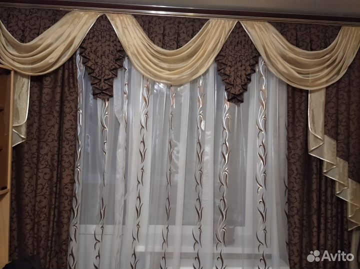 Шторы с ламбрекеном