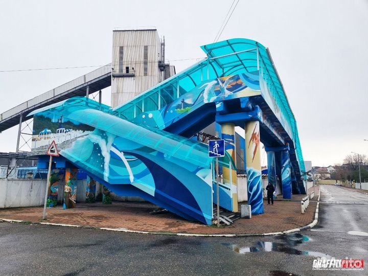 Граффити оформление под ключ / роспись стены