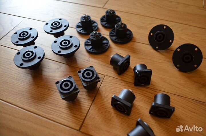 Спиконы 4 пиновые, чаши терминалы для акустики