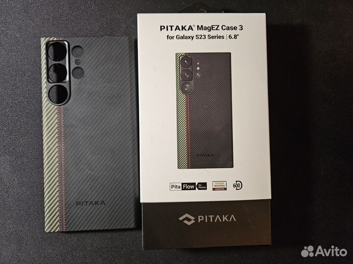 Чехол на samsung s23 ultra pitaka