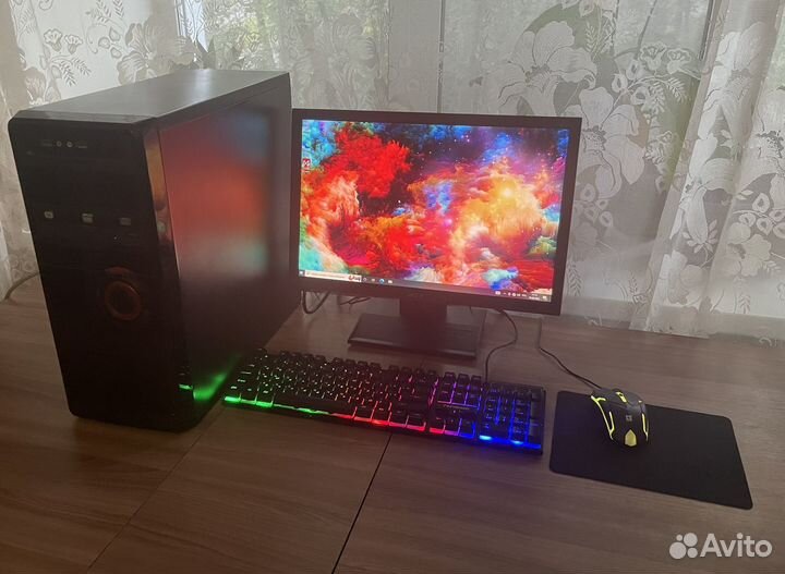 Игр.Набор.i7-2600s.8gb.ssdhdd.GTX750TI-2gb+Samsung