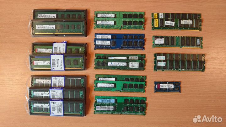 Оперативная память DDR3, DDR2, DDR, sdram