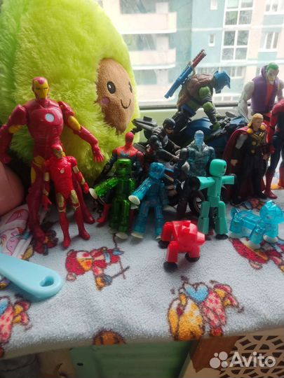 Черепашка-ниндзя, мстители, дс,стикмены