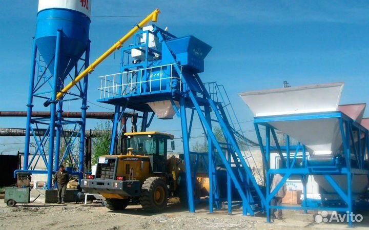 Бетонный завод HZS-35