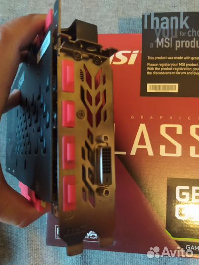 GTX 1070 8gb MSI в идеале, полный комплект