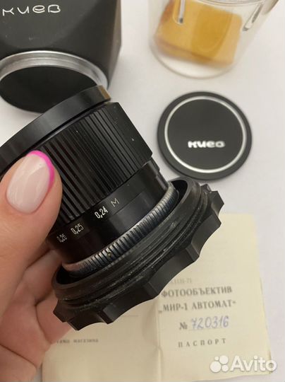 Объектив Мир-1 2.8/37 Автомат