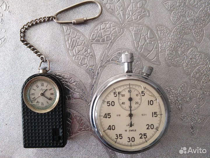 Секундомер агат. Часы Луч карманные