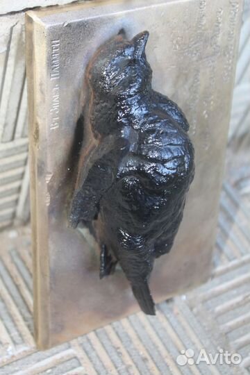 Старинная стауэтка Чижик 1890 г