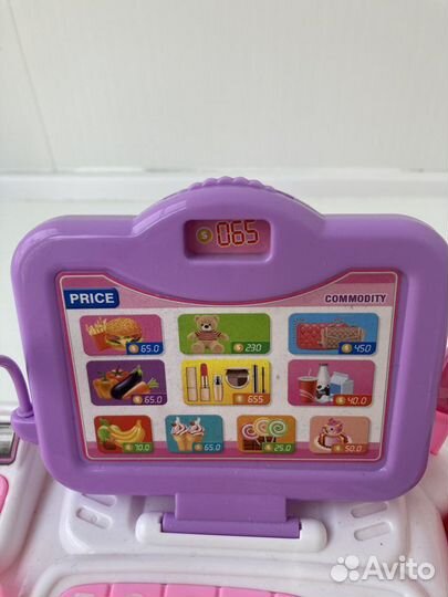 Детская касса со звуком