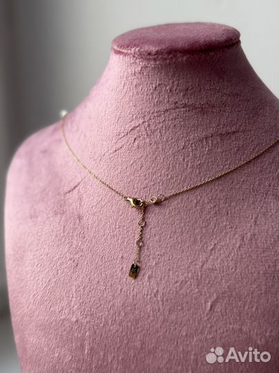 Колье серебро 925 с жемчугом новое