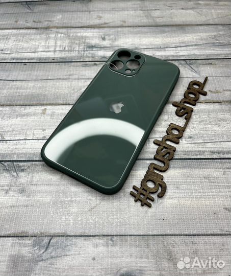 Чехол на iPhone 12 Pro Max, стеклянный