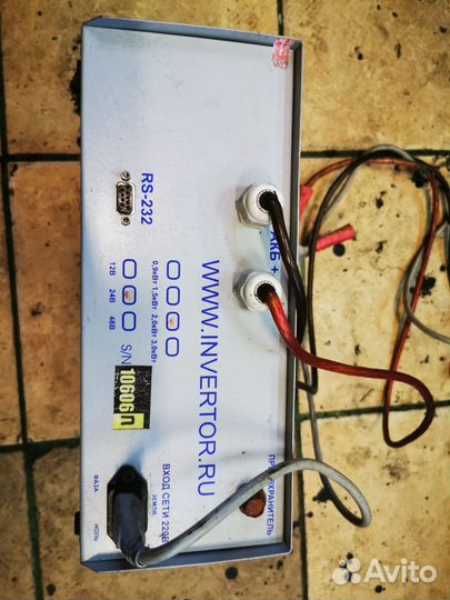 Инвертор 24в 220в 2000w