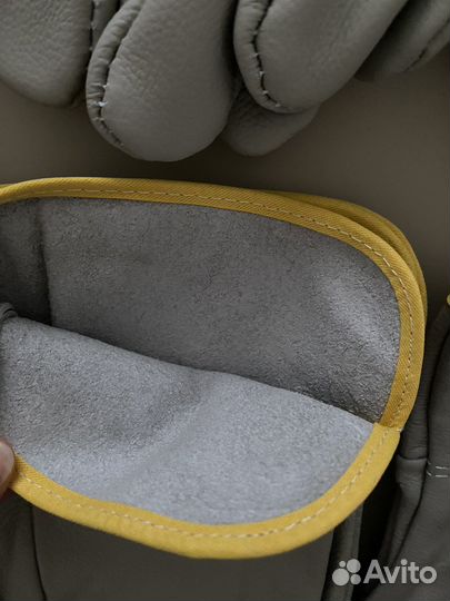 Перчатки нитриловые и кожаные