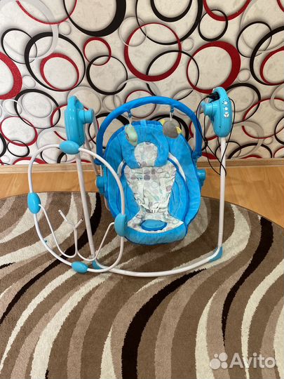 Детские качели шезлонг