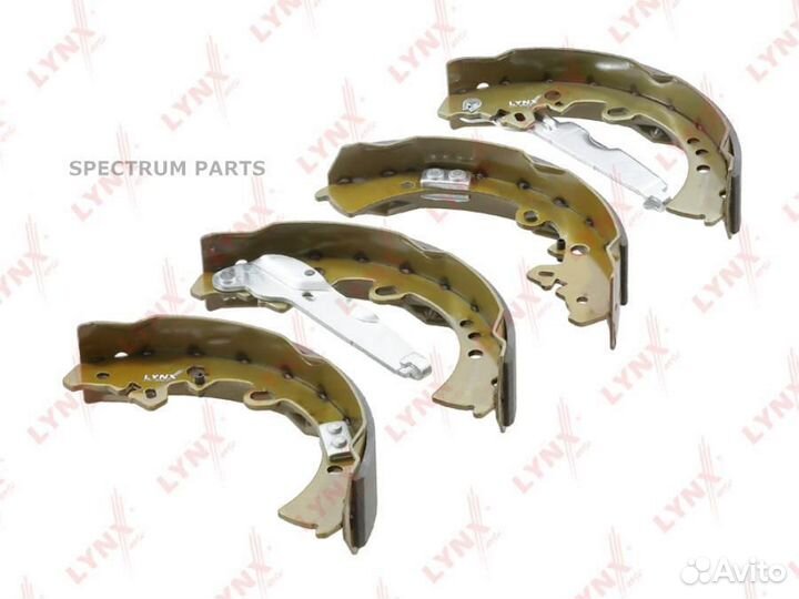Lynxauto BS7535 Барабанные тормозные колодки зад п