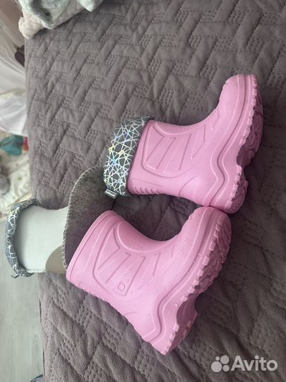 Детские резиновые сапоги 21 размер