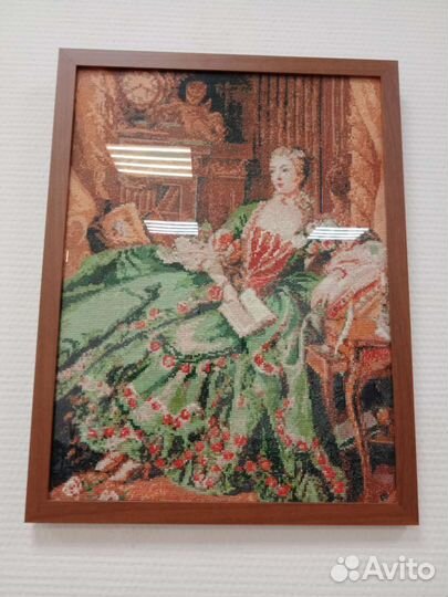 Картина вышитая крестиком