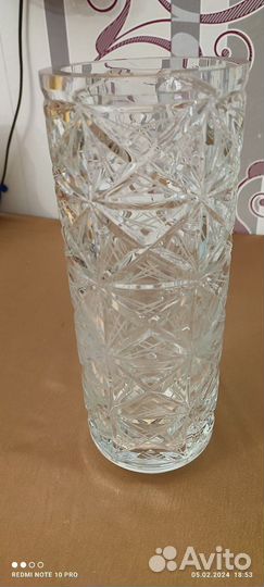 Ваза хрустальная СССР