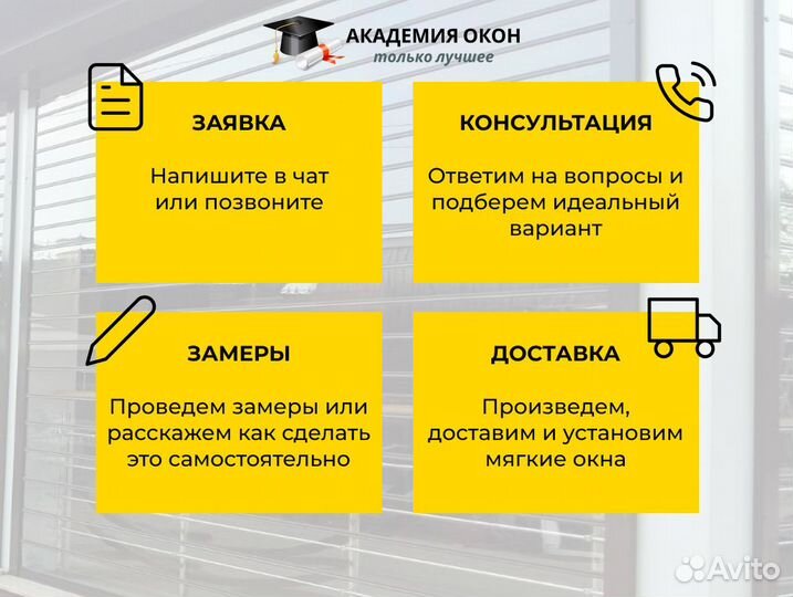 Мягкие окна пвх