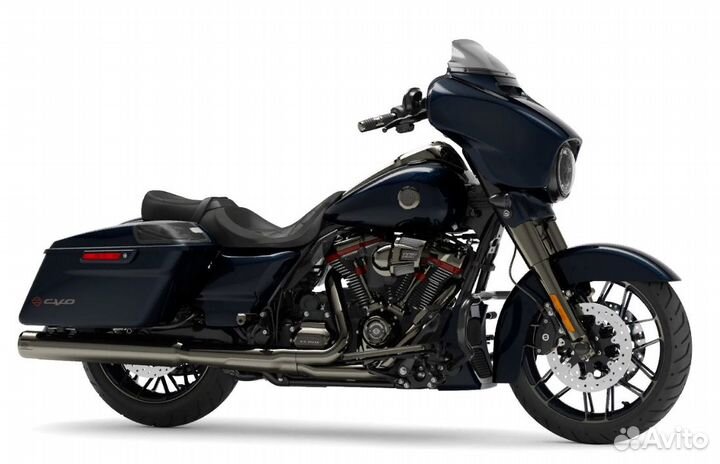 2022 CVO Street Glide Blue Steel