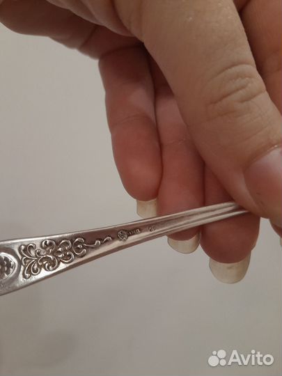 Ложка чайная мельхиор