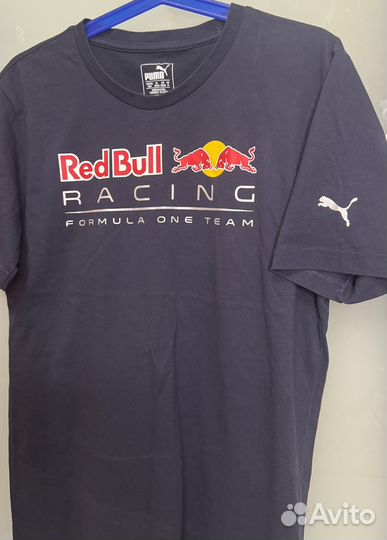 Футболка puma red bull atomic