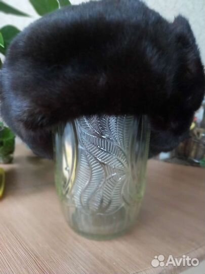 Шапка норковая женская