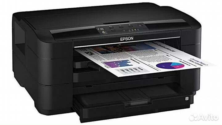 Принтер А3 Epson WF-7015 + Спнч