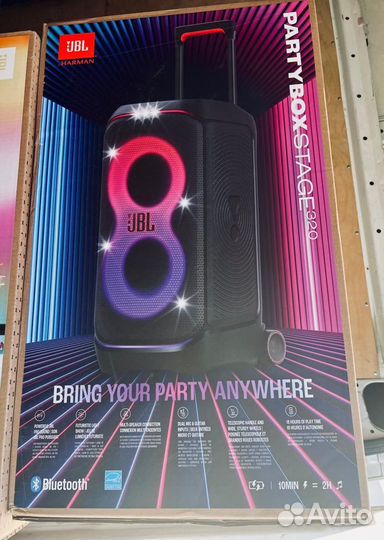 Беспроводная акустика JBL PartyBox Stage 320