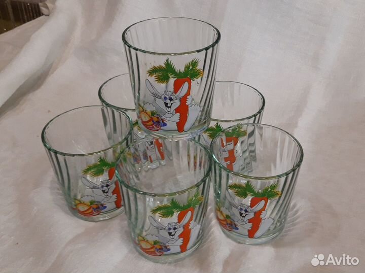 Стаканы новые 2 набора