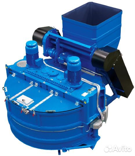 Планетарный противоточный бетоносмеситель sicoma MP 1875/1250