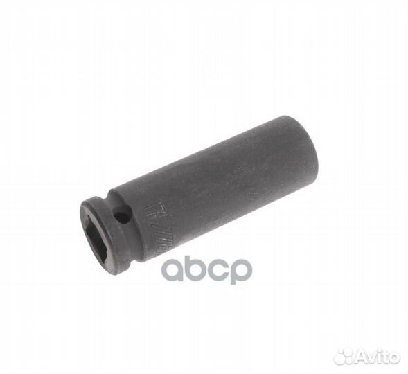 Головка ударная 17 мм, 6 гр, 1/2 inch, глубокая