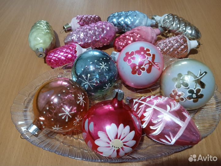Ёлочные игрушки СССР