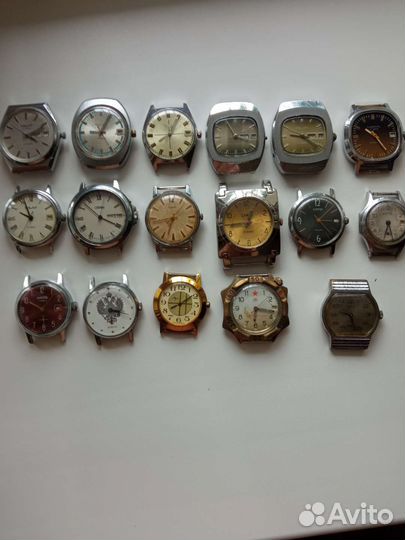 Часы СССР разные