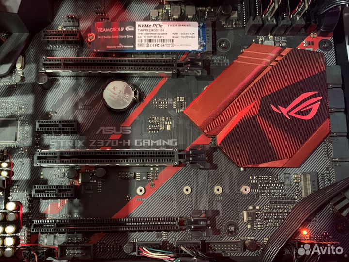 Материнская плата Asus ROG strix z370-h gaming