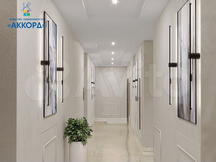 4-к. квартира, 107,6 м², 2/15 эт.