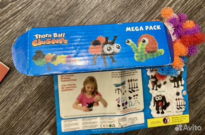 Конструктор мягкий, липучки