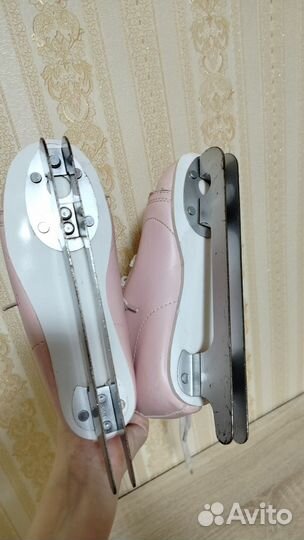 Коньки двухполозные, 33 размер