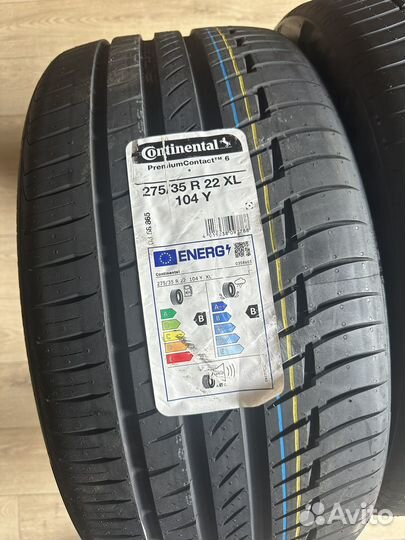 Continental PremiumContact 6 275/35 R22