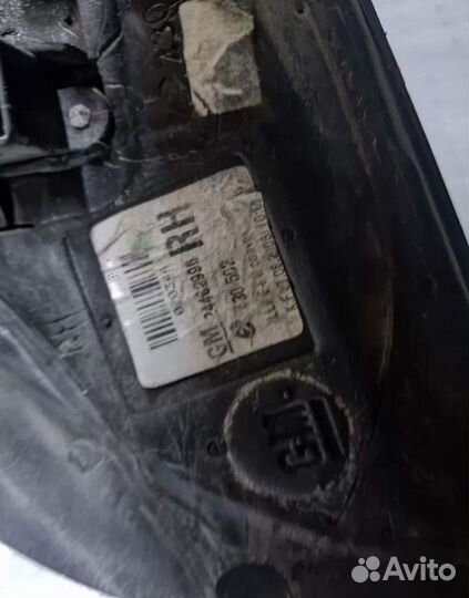 Зеркало Opel astra h