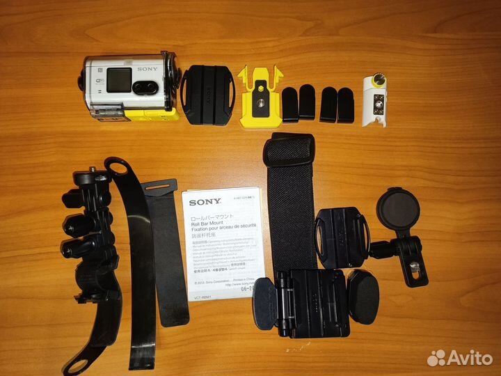 Экшн камера sony hdr as100