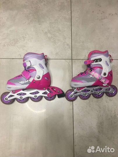 Роликовые коньки 35 38 детские