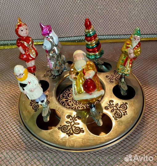 Ёлочная игрушка, персонажи сказок, 50-е г СССР