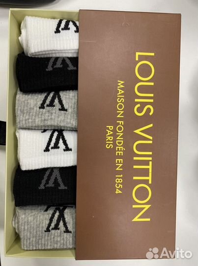 Носки мужские брендовые/ 6 штук/39-44