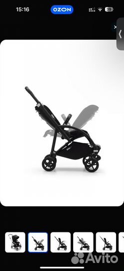 Коляска прогулочная bugaboo bee 6