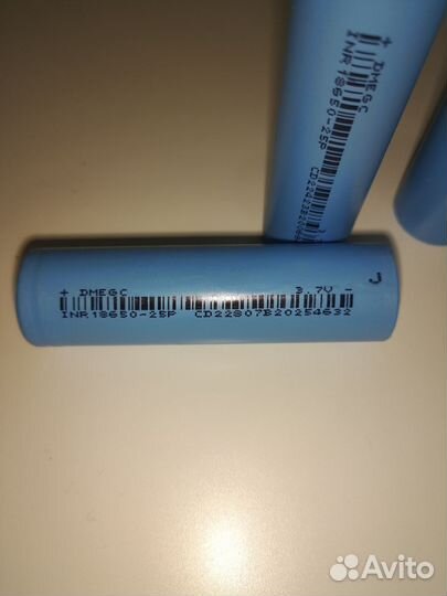 Аккумуляторы высокотоковые 18650 2500мАч dmegc 10C