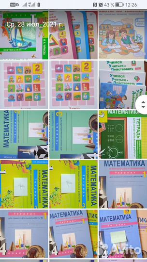 Рабочая тетрадь 2-4 класс